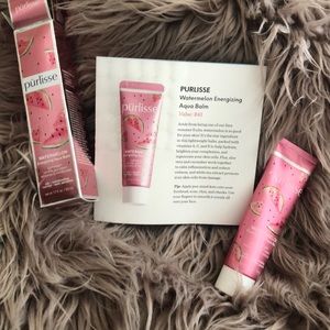 Purlisse watermelon energizing aqua balm
